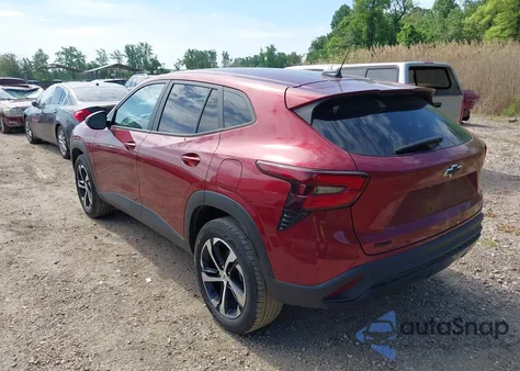 2024 Chevrolet Trax Fwd 1Rs из США, поврежденный, VIN KL77LGE25RC008564